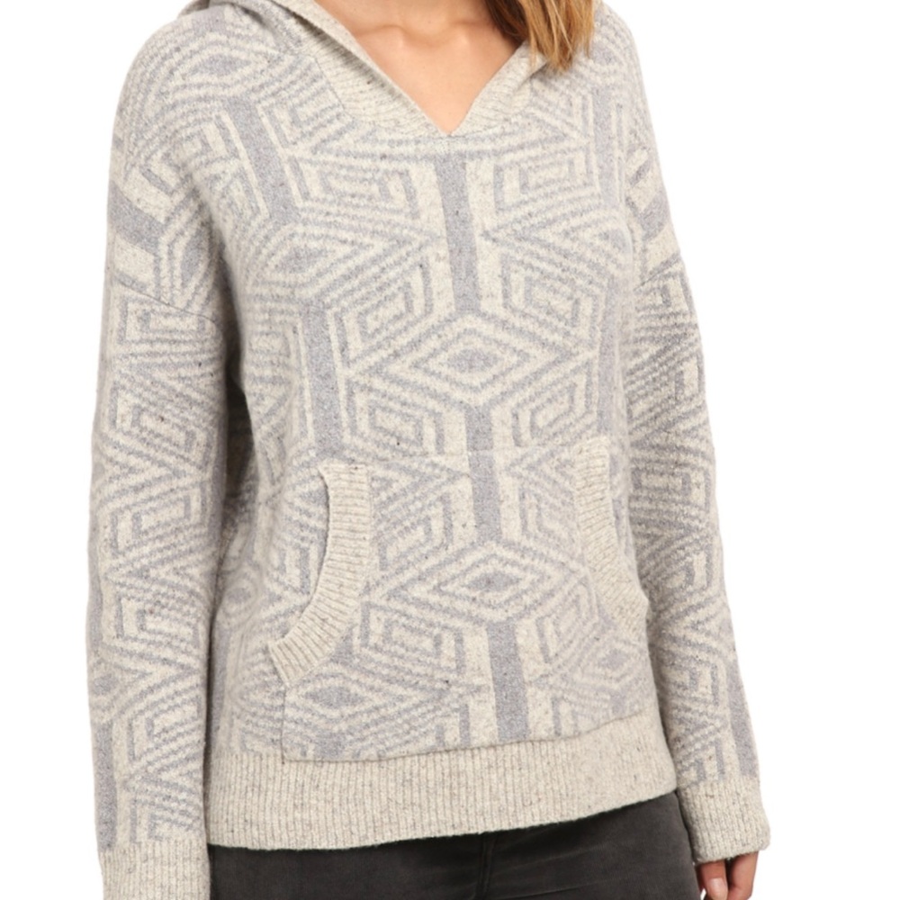 Free People Wool Blend SIX DEGREES Hoodie Sweater